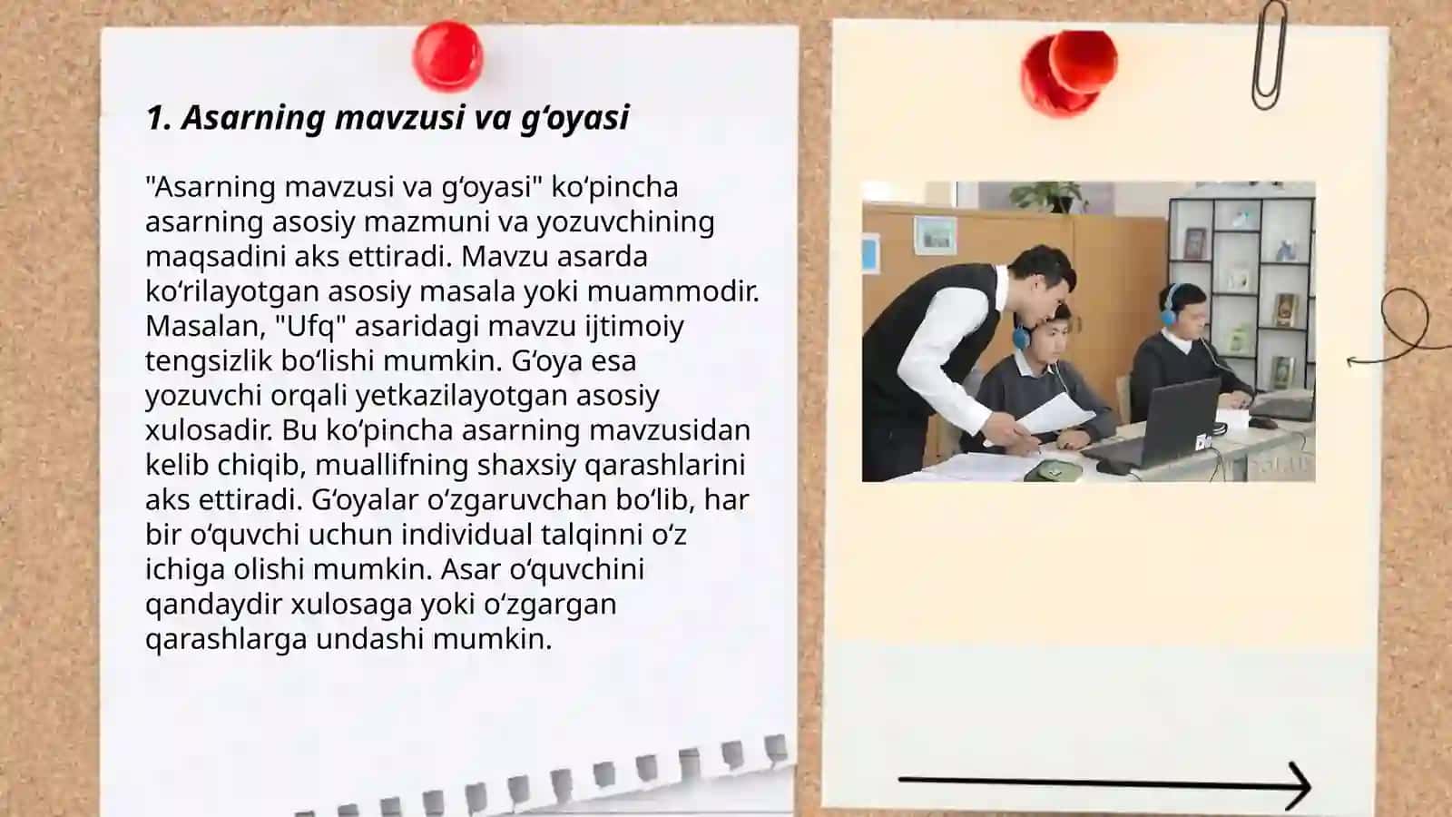Asarning mavzusi va g‘oyasi 3