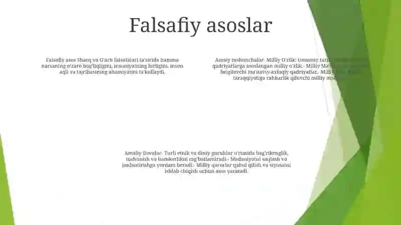 Milliy G'Oya Konsepsiyasining Asosiy Yo'Nalishlari 3