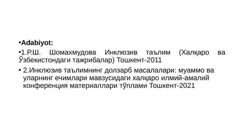 Имконияти чекиланган болаларни инклюзив таълимга жалб этишда ТППК нинг роли 3