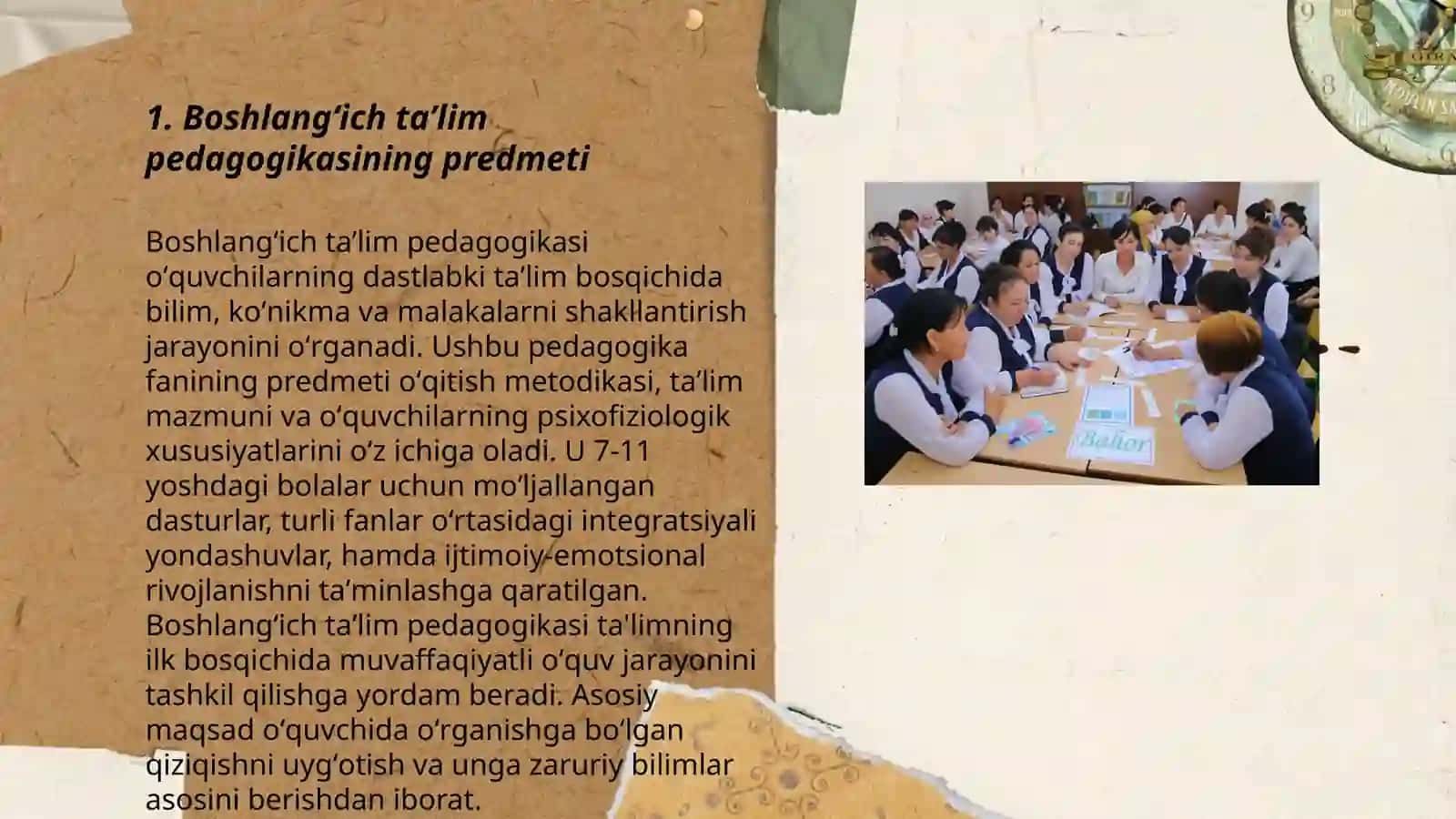 Boshlangʻich talim pedagogika fanining predmeti, vazifalari, maqsadi, ilmiy tadqiqot metodlari 3