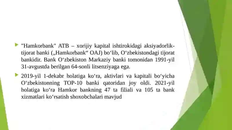 Hamkor bank 3