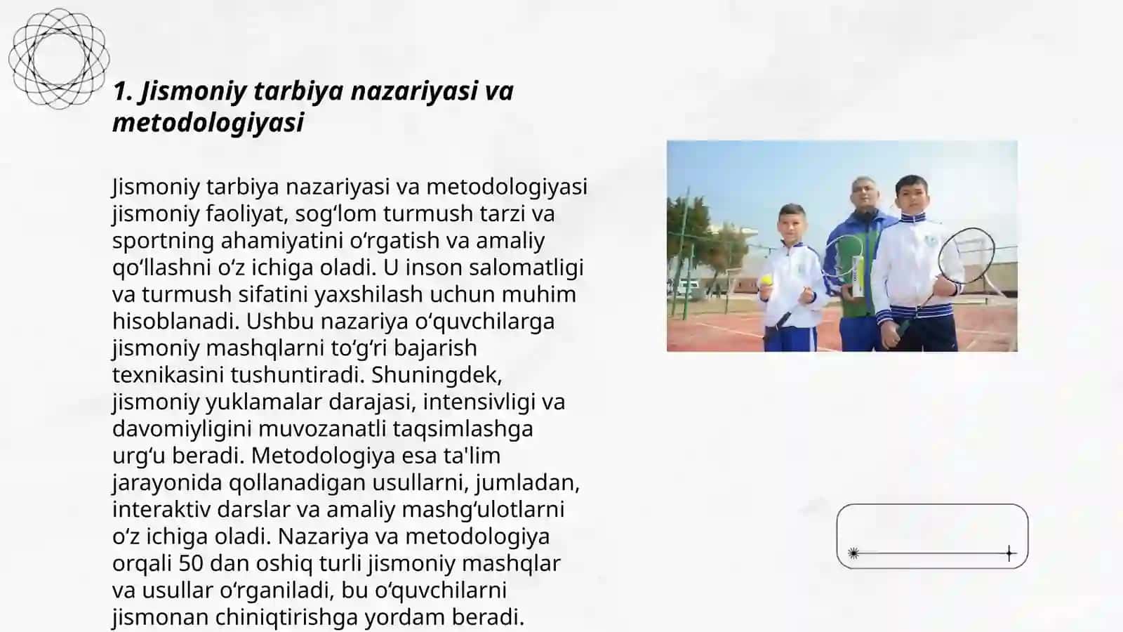 Jismoniy tarbiya nazariyasida ta’limning metod va usullari 3