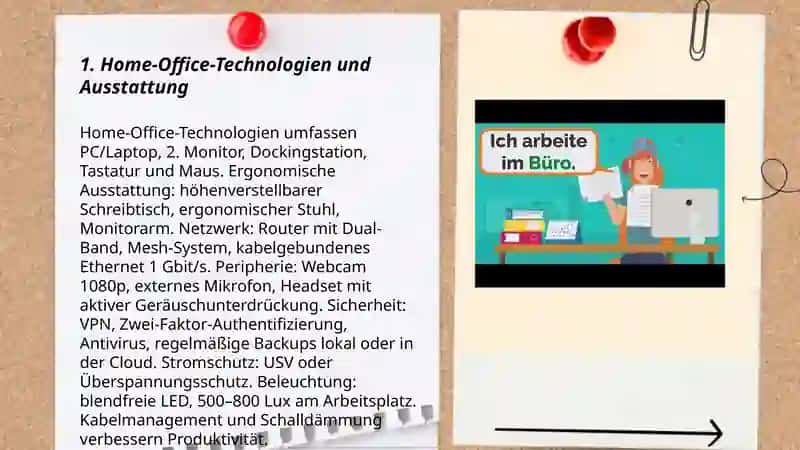 Home-Office-Technologien und Ausstattung 3