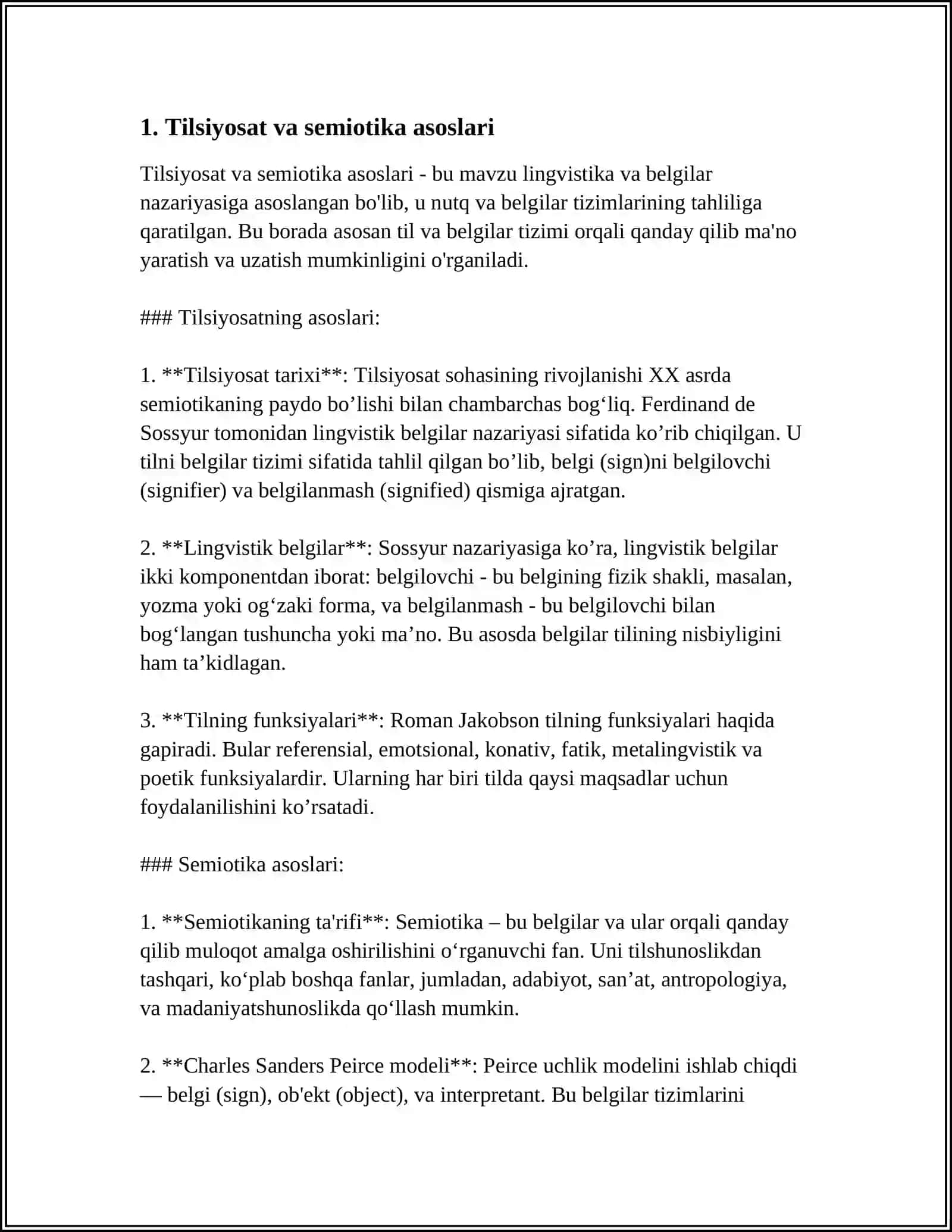 TILSHUNOSLIK VA SEMIOTIKA 3