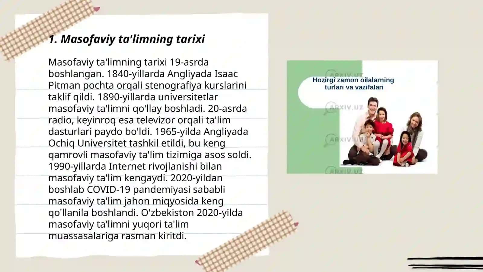 Masfaviy ta'lim turlari va ularning vazifalari 3