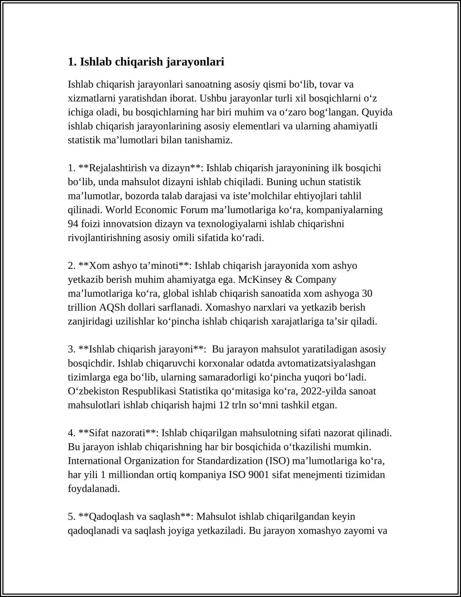 ISHLAB CHIQARISH VA IQTISODIY INFRATUZILMA 3