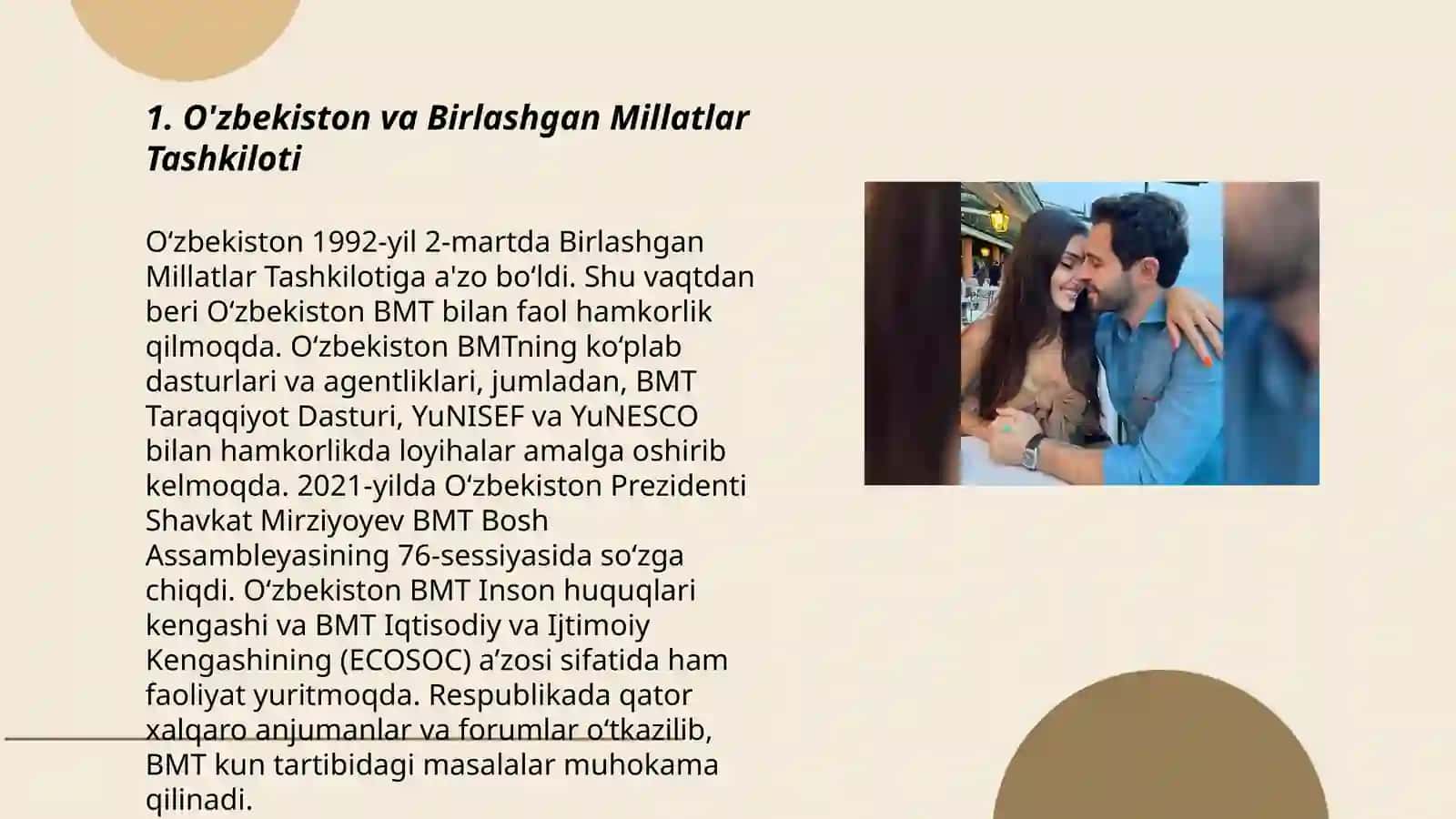 O'zbekistonning xalqaro tashkilotlar bilan hamkorlik aloqalari 3