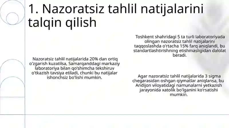 Boshqarilmaydigan tahlil 3