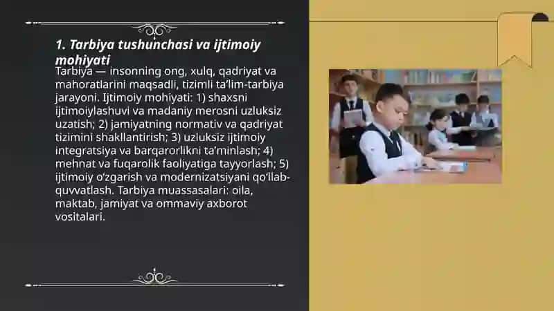 Tarbiya- ijtimoiy hodisa 3