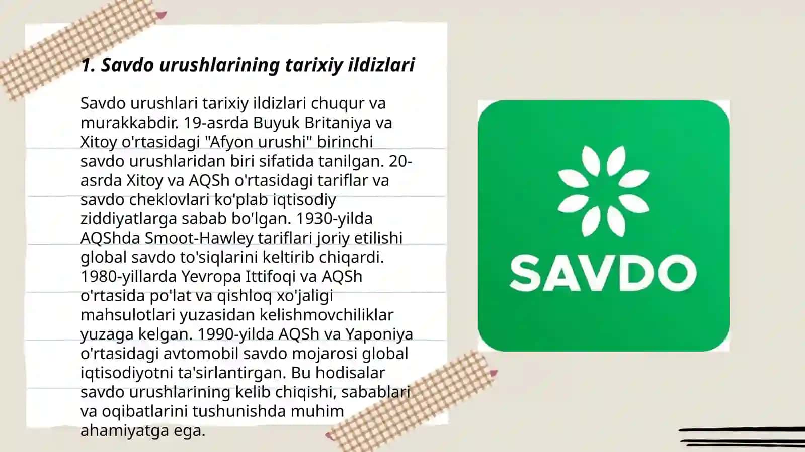 Savdo urushlari: Sabablari, oqibatlari va yechimlari 3