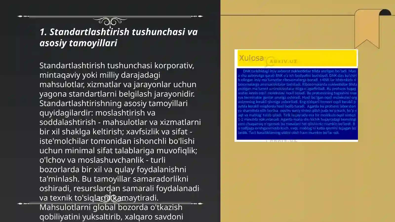 Standartlashtirishning iqtisodiy samaradorligi 3