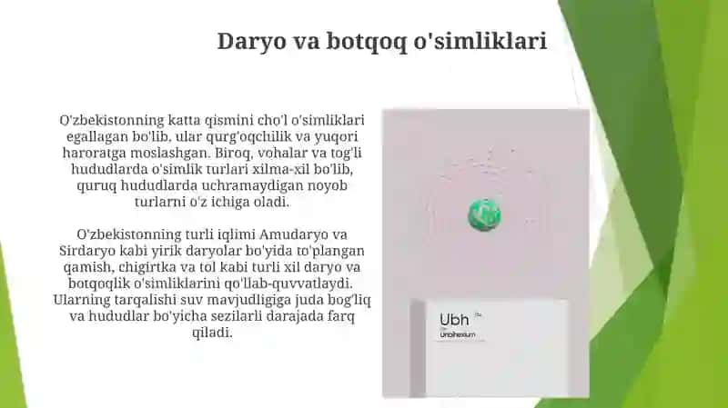 O'zbekiston o'simliklarining geografik tarqalishi 3