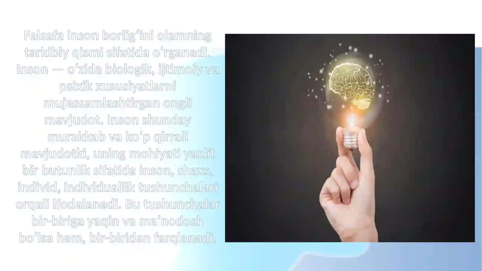 Falsafiy antropologiya (Inson falsafasi) 3