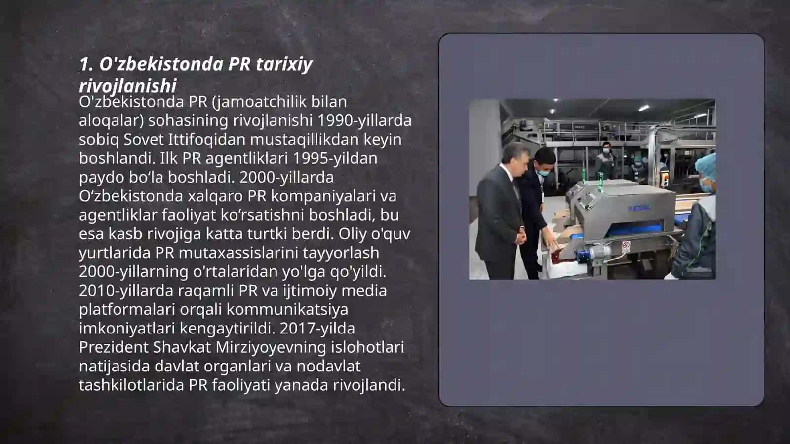 O'zbekistonda PRni rivojlanishi 3