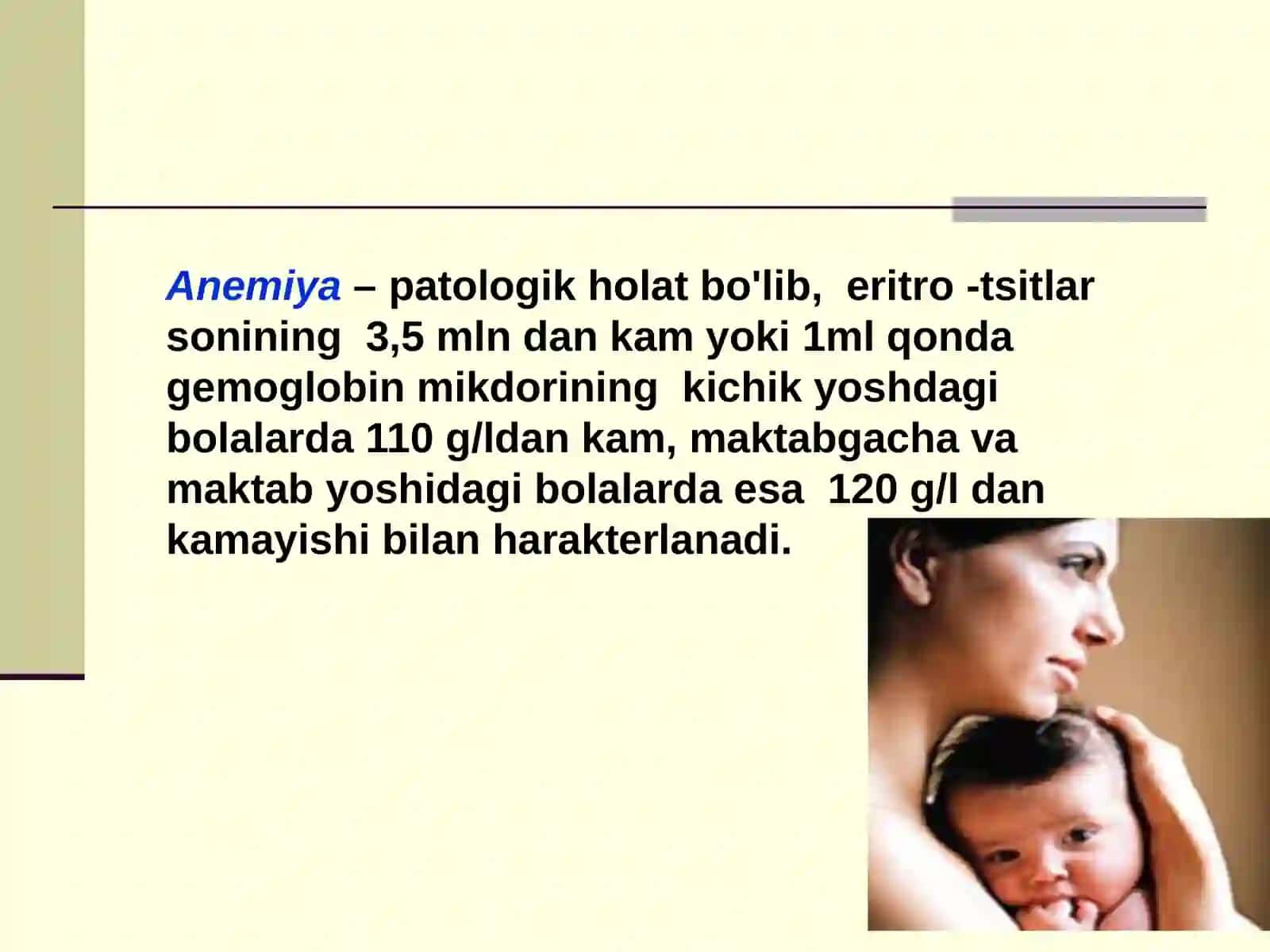 Bolalarda tanqislik anemiyalari 3