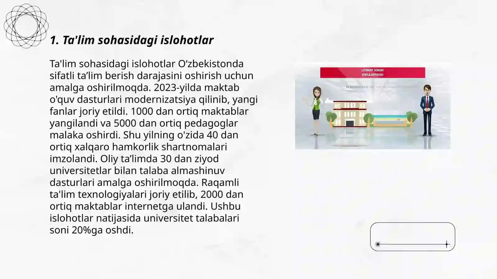Ta'lim sohasidagi islohotlar 3