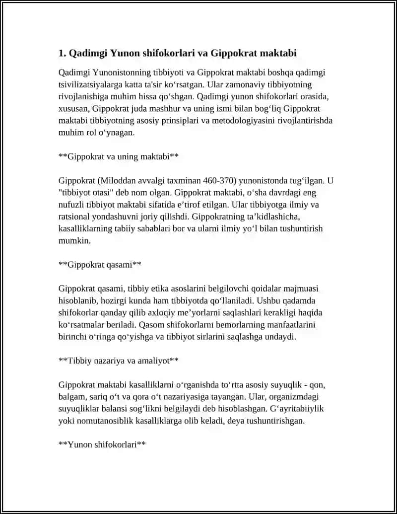 ANTIK VA OʻRTA ASR SHIFOKORLARI 3