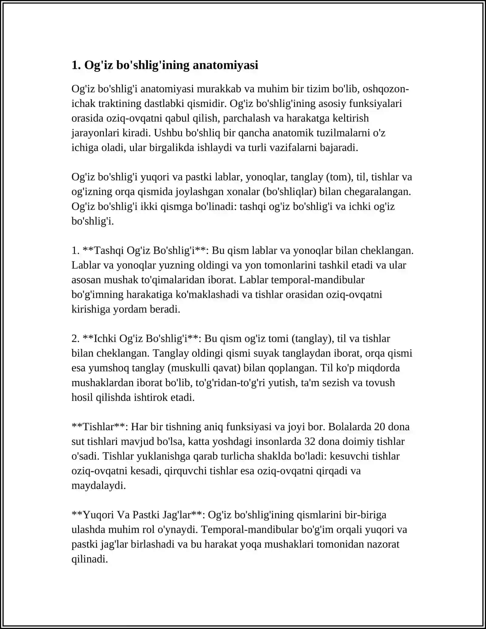 OVQAT HAZM QILISH AZOLARI ANATOMO FIZIOLOGIK TUZULISHI 3
