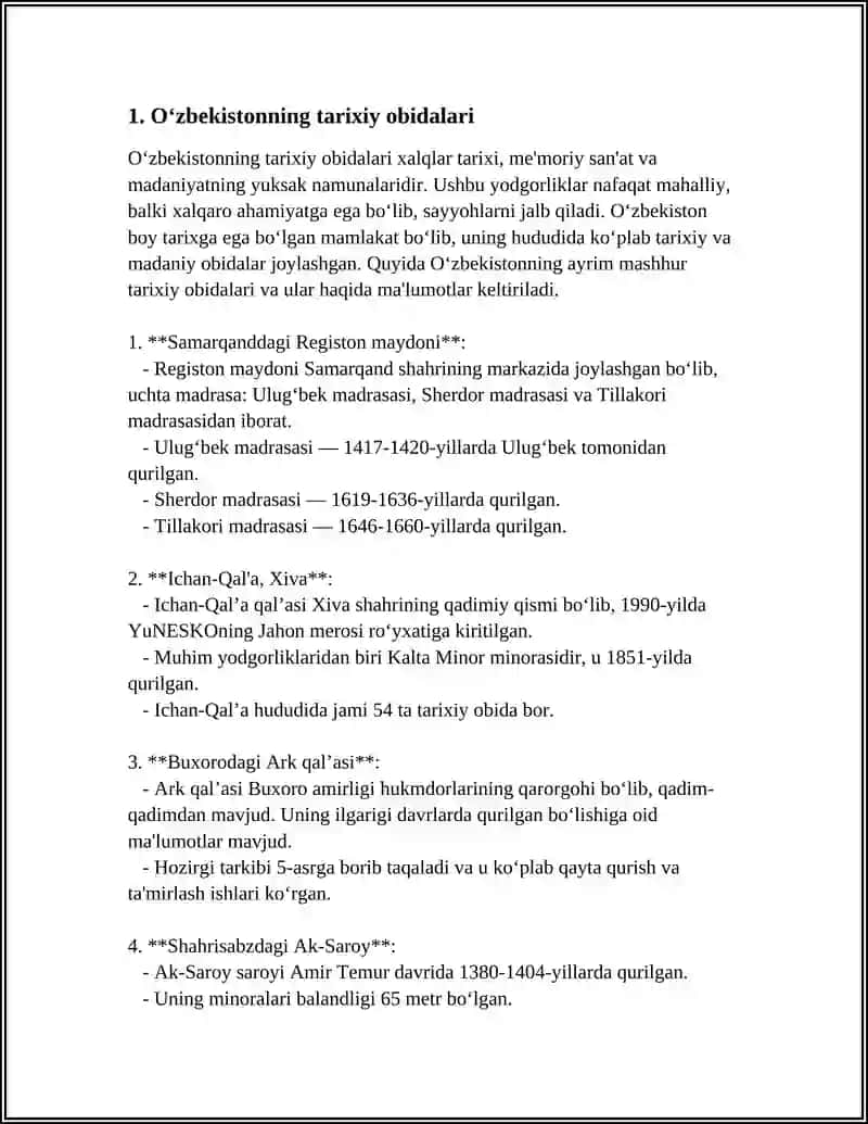 O‘ZBEKISTON RESPUBLIKASI OLIY TA’LIM FAN VA INNOVATSIYA VAZIRLIGI TOSHKENT KIMYO TEXNOLOGIYA UNIVERSITETI OZIQ OVQAT REFERAT 3