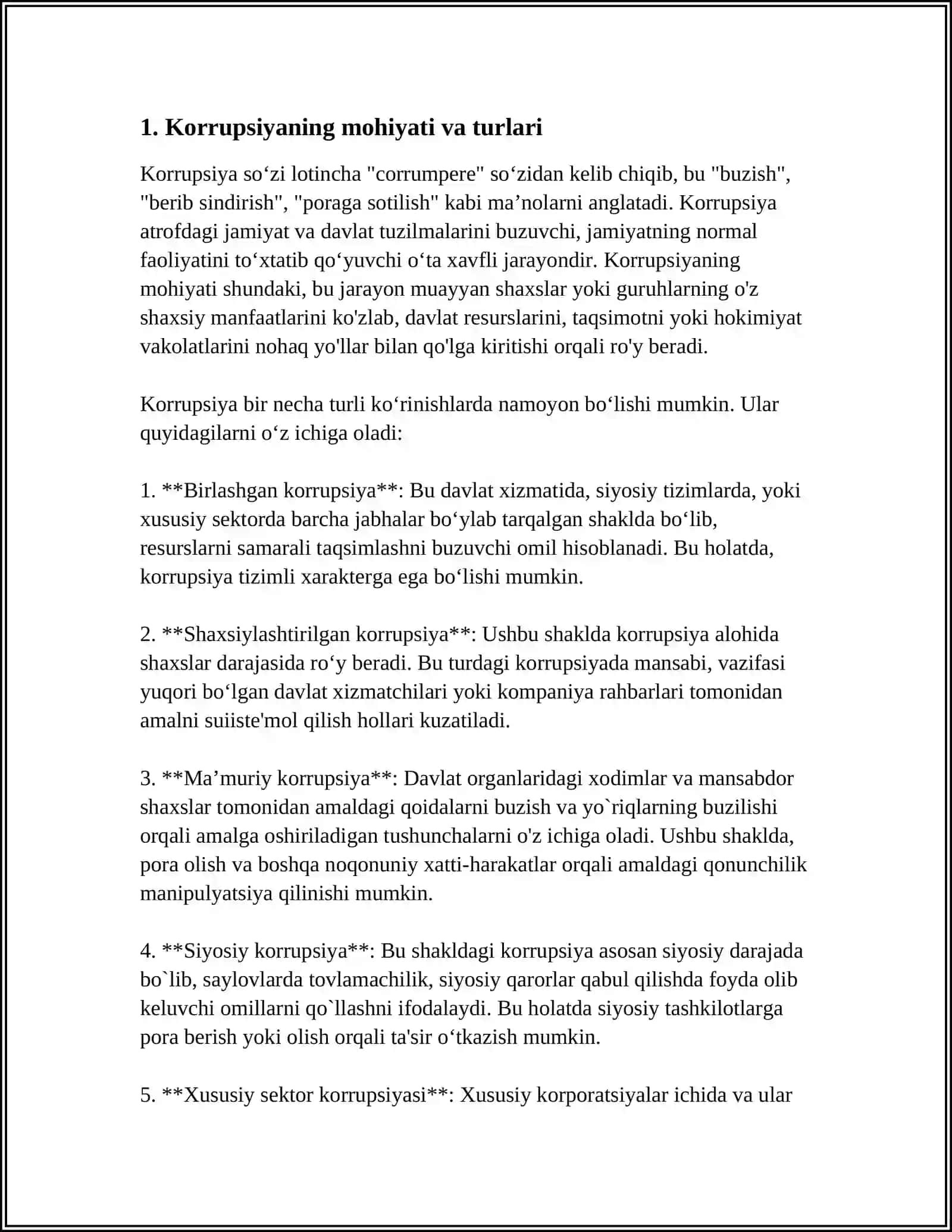 KORRUPSIYANING MOHIYATI OQIBATLARI VA UNGA QARSHI KURASHISH MEXANIZMLARI 3