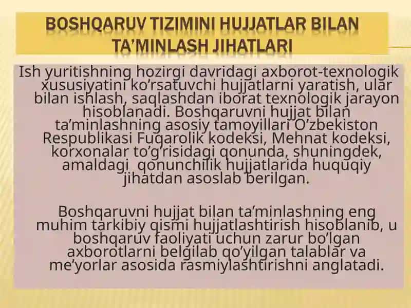 Personalni boshqarishning samaradorligi 3