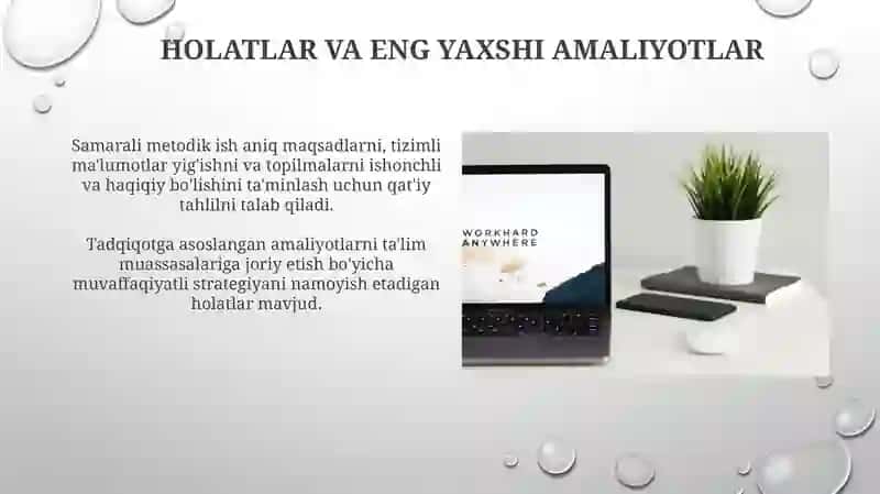 Metodologik ishlar boshqarish 3