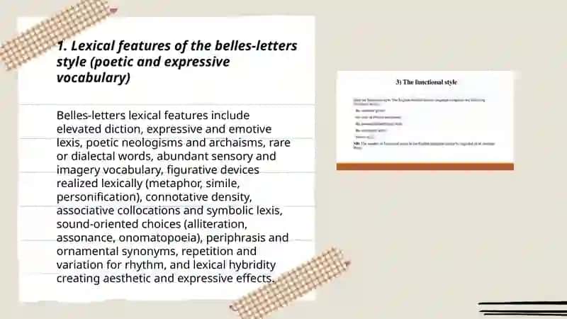 Functional styles of the English language 3