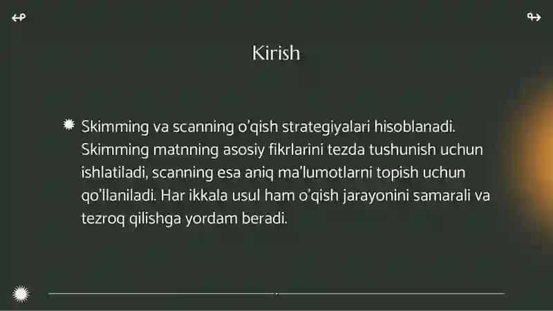 Skimming va skanerlash usullari 3