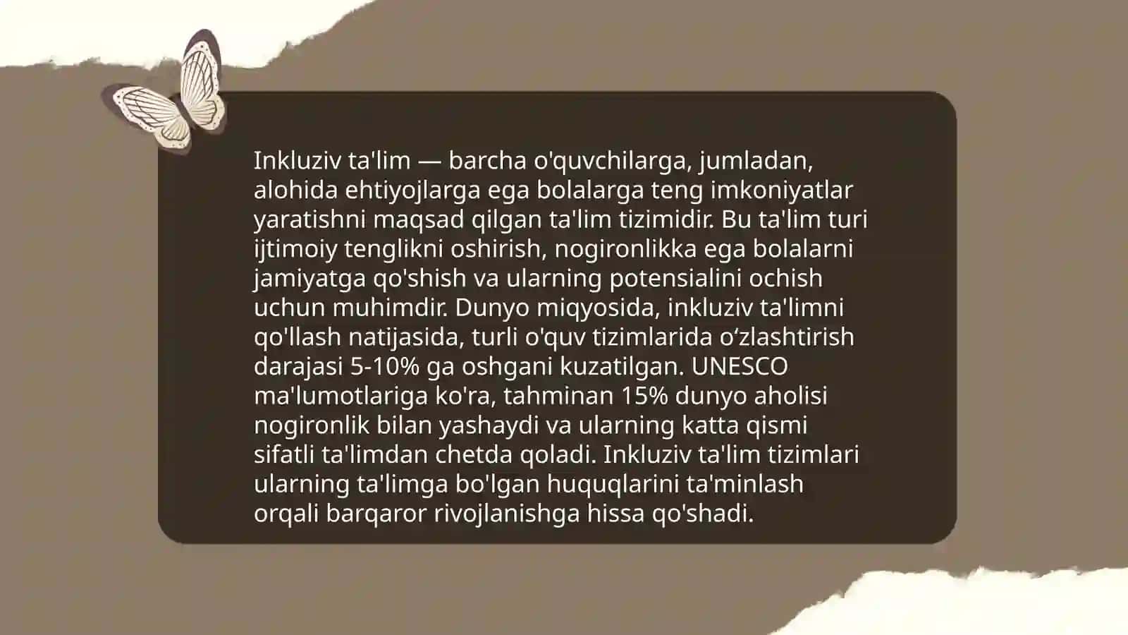 Inklyuziv ta'limning tibbiy pedagogik ijtimoiy modeli 3