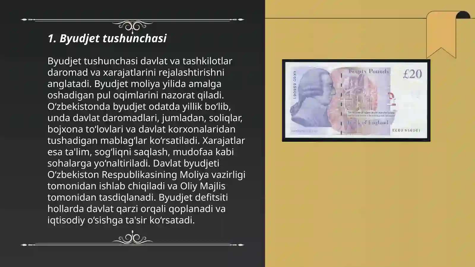 Byudjet tushunchasi va uning moliyaviy-huquqiy jihatlari 3