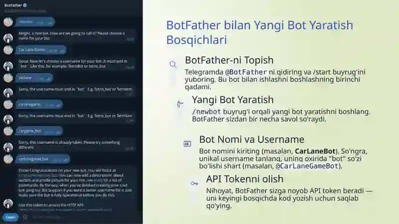 O'yin botini yaratish 3