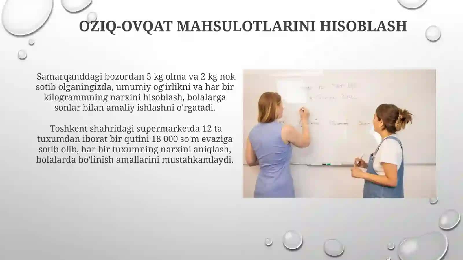 Maktabga tayorlov guruh matematik mashg'uloti 3