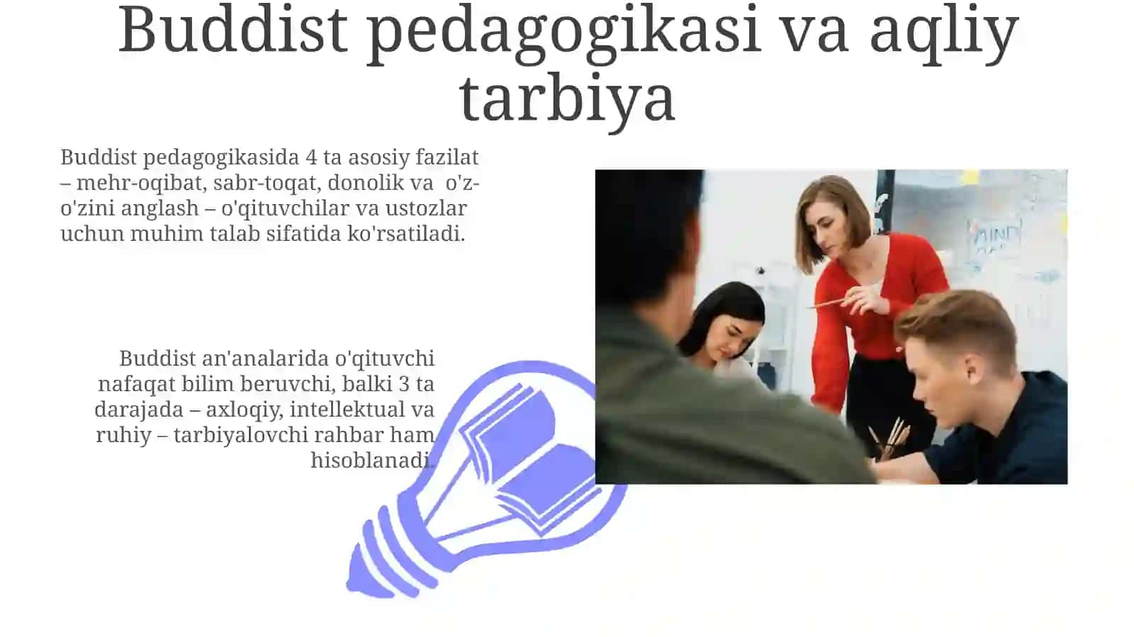 Sharq mutafakkirlarining pedagogik qarashlari va ustoz- murabbiyga qòygan talablari 3