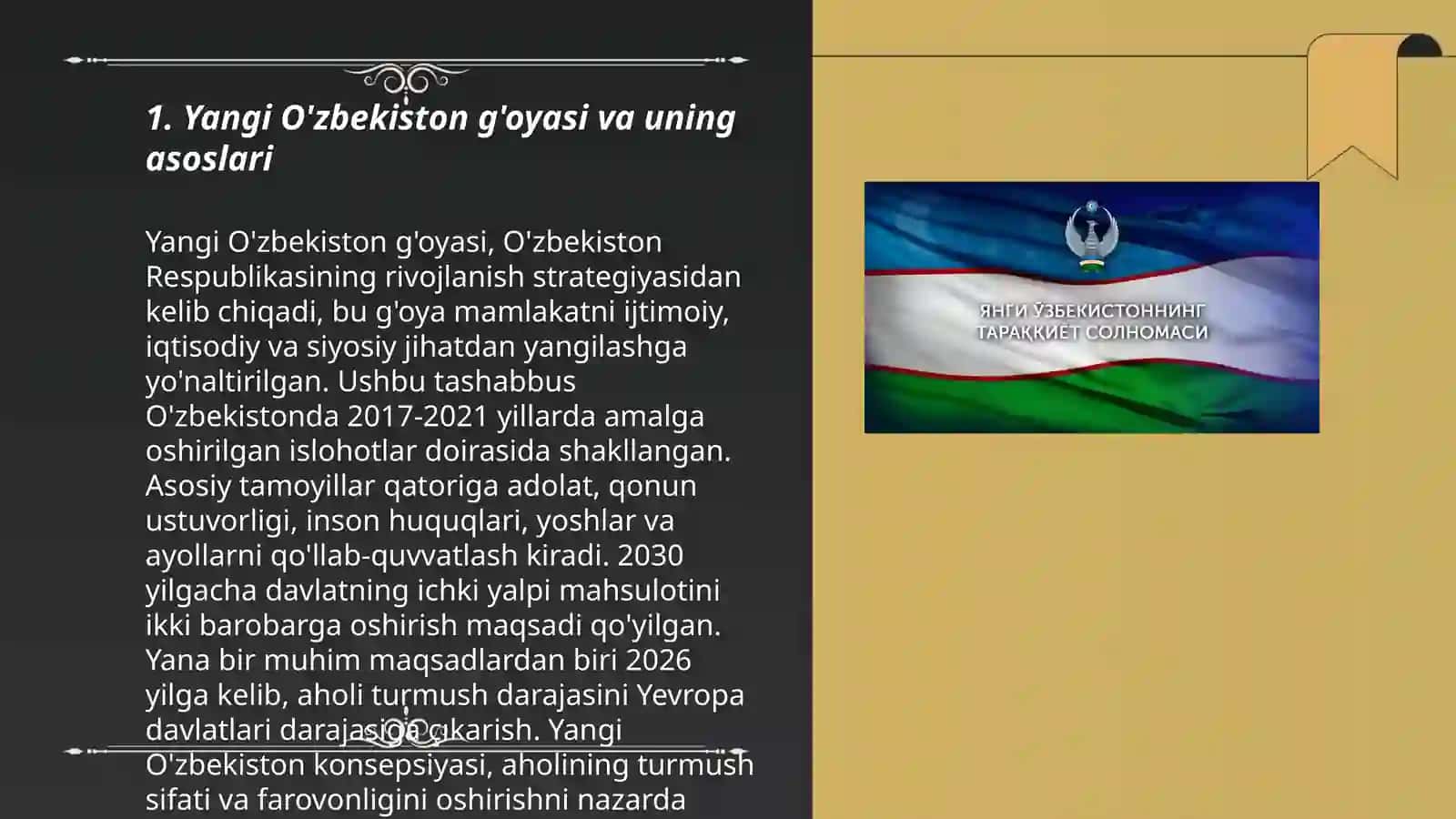 Yangi O'zbekiston g'oyasi va uning asoslari 3