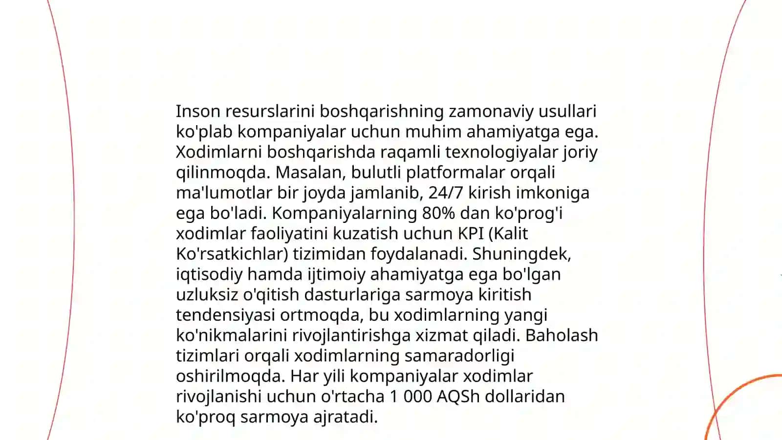 Inson resurslarini boshqarishning horijiy tajribalari va undan O'zbekistonda ijodiy foydalanish imkoniyatlari hamda Davlat xizmatini rivojlantirish agentligini tashkil etishning ahamiyati 3