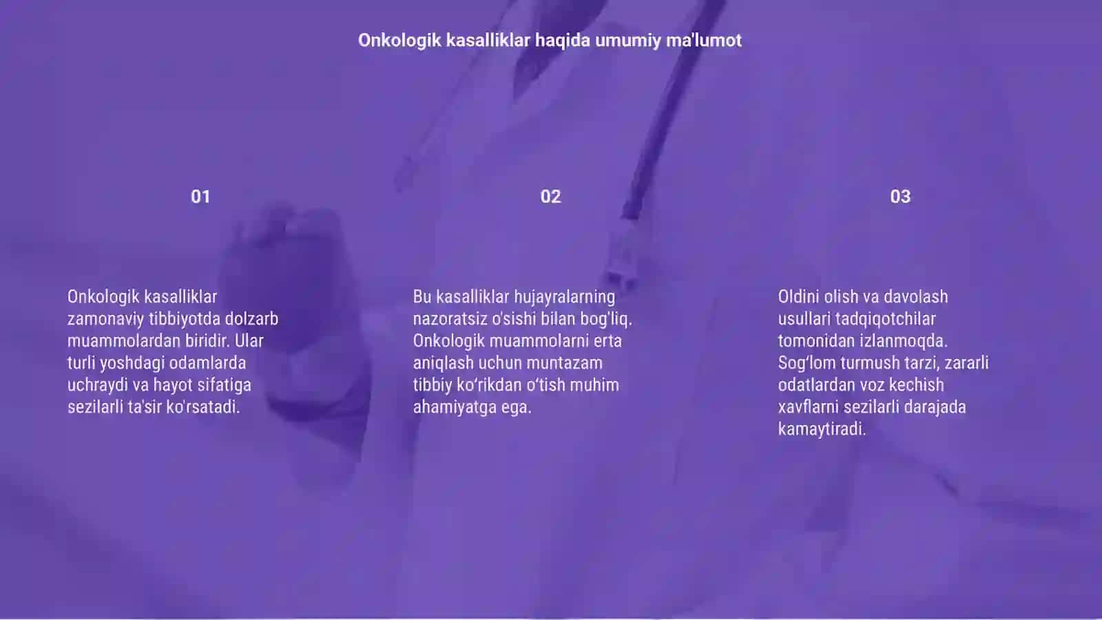 Onkologik kasalliklar 3