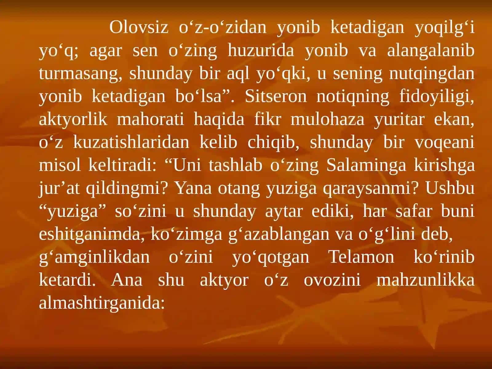 Ifodali o‘qishda yuz ifodasi va harakat 3