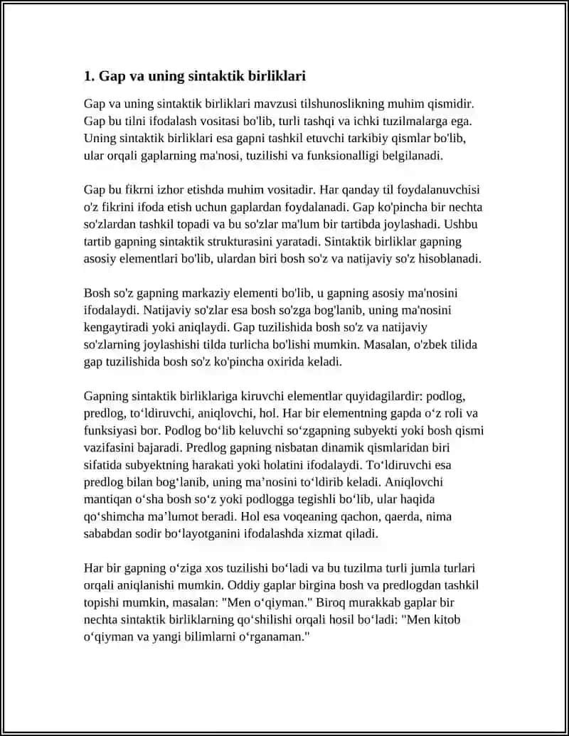 GRAMMATIKA TIL GAP QURILISHINI OʻRGANUVCHI SOHA SIFATIDA 3