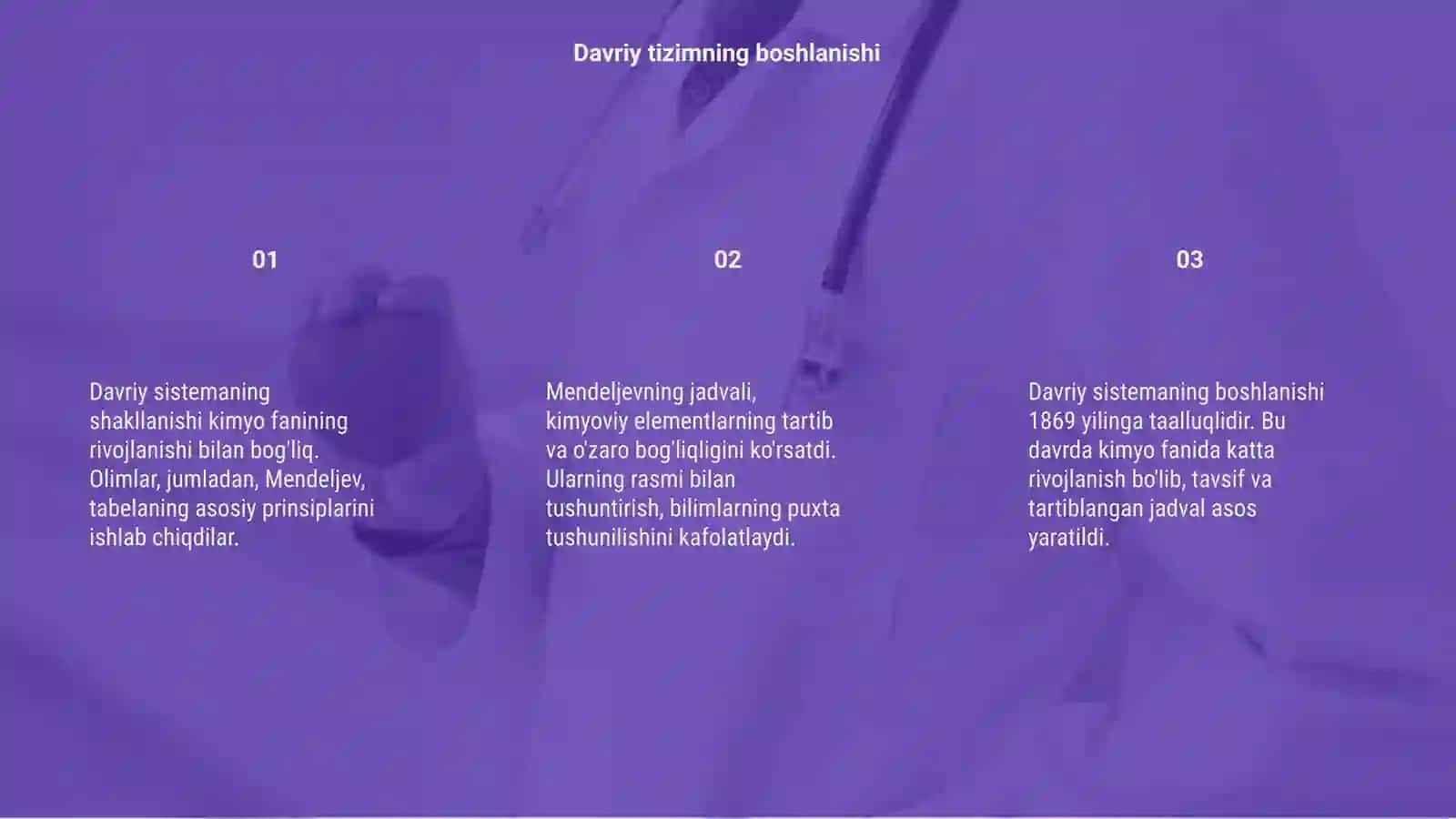 Davriy sistemaning shakllanish tarixi 3