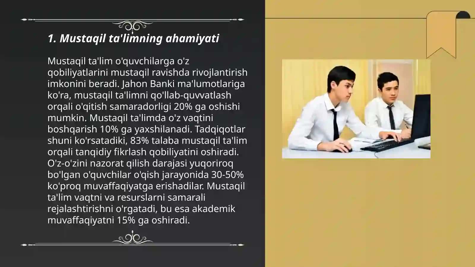 Mustaqil ta'lim 3