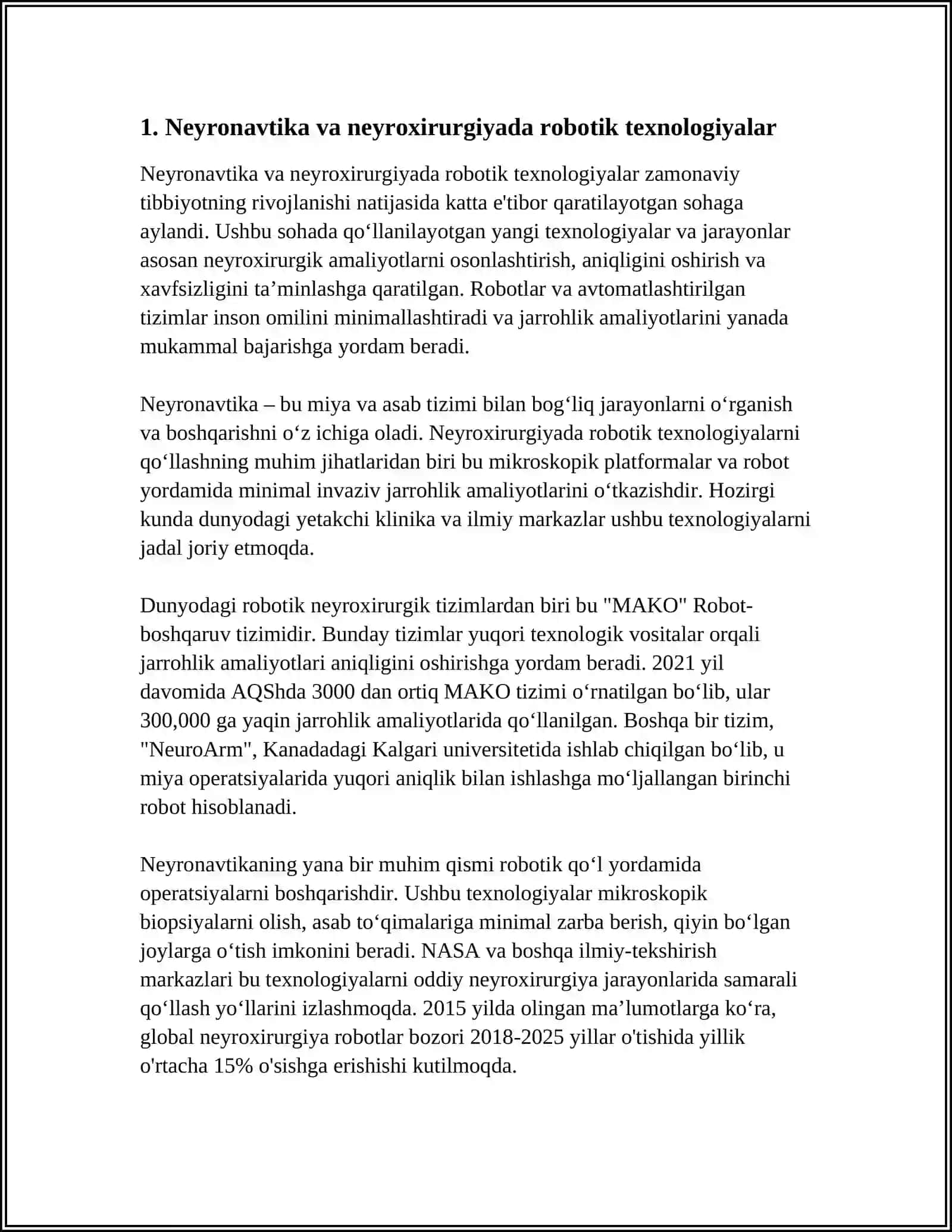 NEYROXIRURGIYA.NEYROXIRURGIYADA QULLANILADIGAN ZAMONAVIY ASBOB USKUNALAR 3