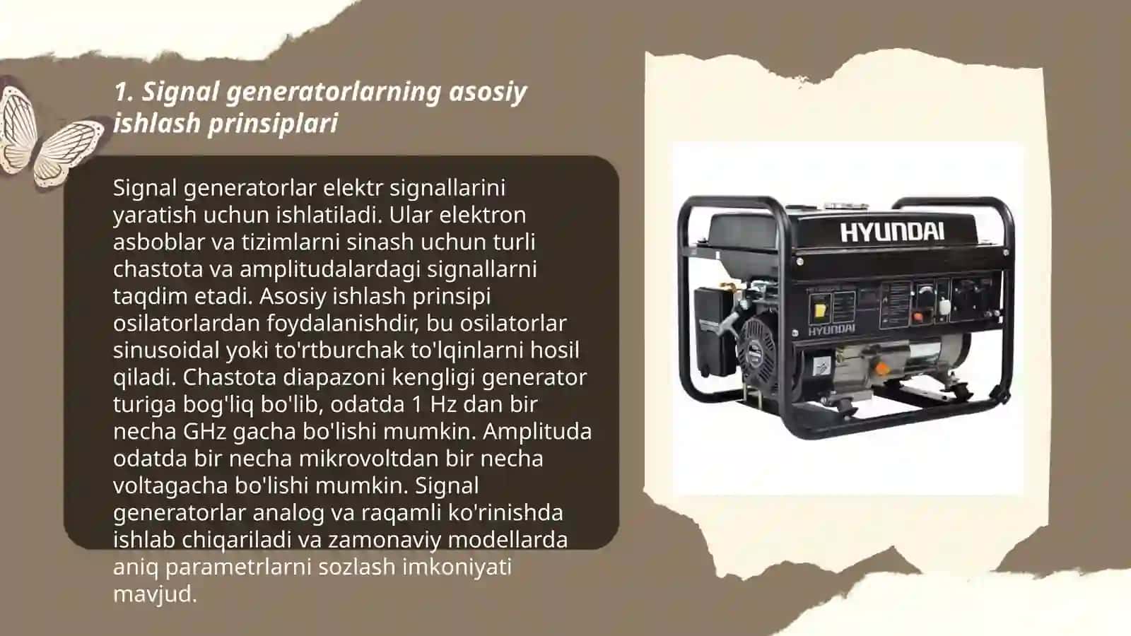 Signal generatorlari 3