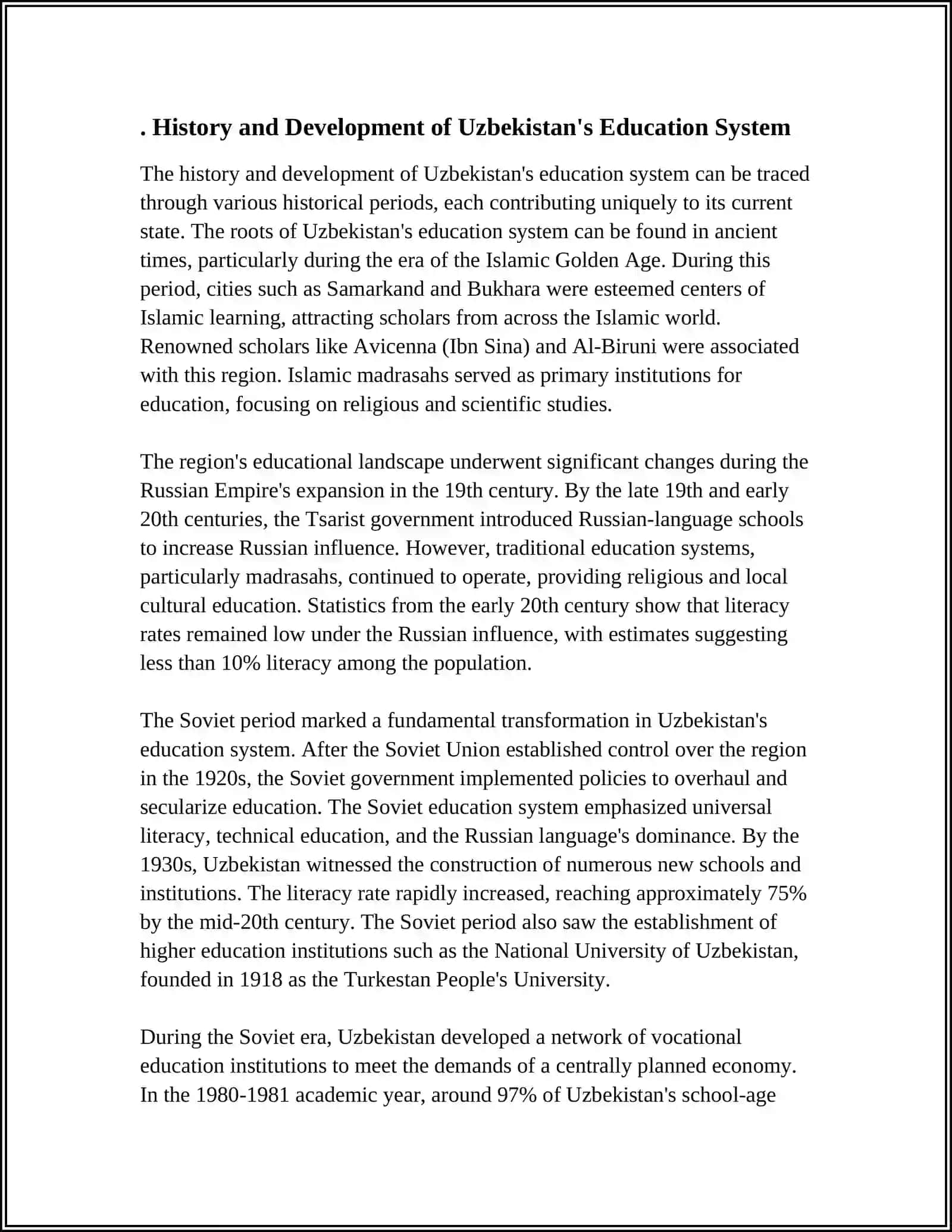 EDUCATION SYSTEM OF UZBEKISTAN 3