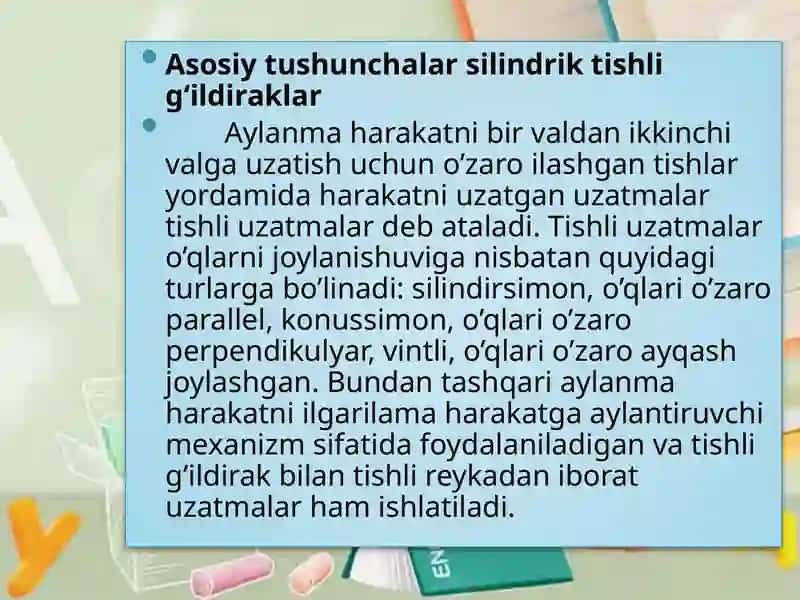 CHEVYAKLI VA REKALI UZATMALAR 3