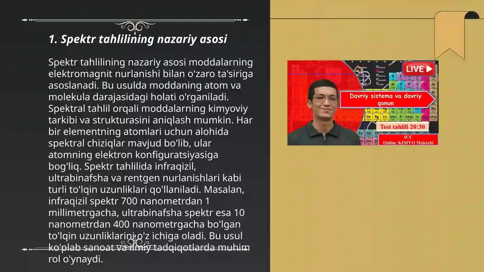 Davriy boʻlmagan signallarni spektrlar tahlili 3