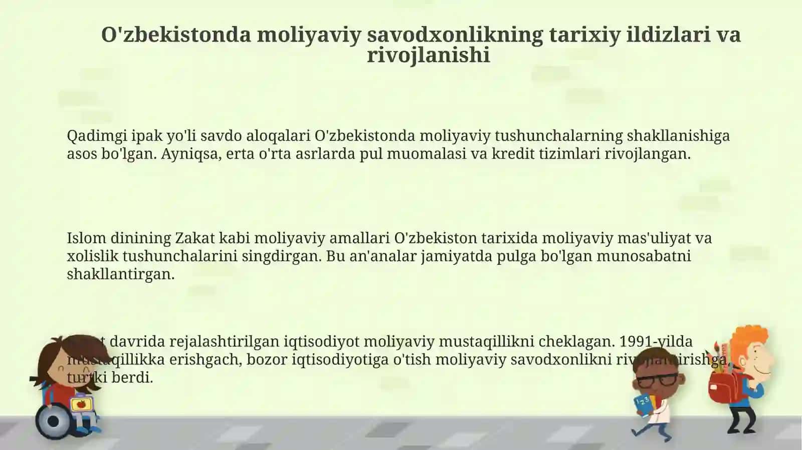 O'zbekistonda maaviy marifat taraqqiyoti 3