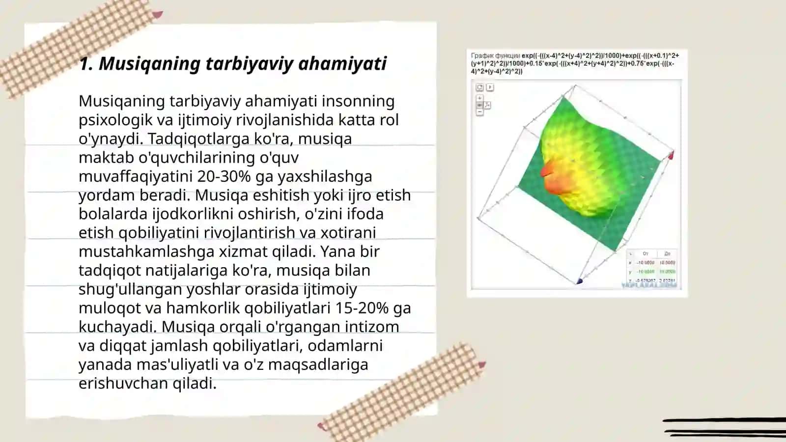 Musiqa terbiyasi 3