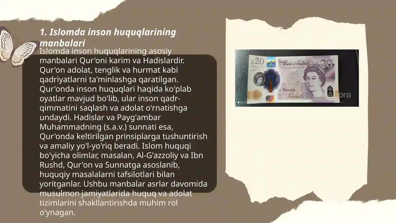 Islomda inson huquq va erkinliklarini ta'minlashning o'ziga xos jihatlari 3