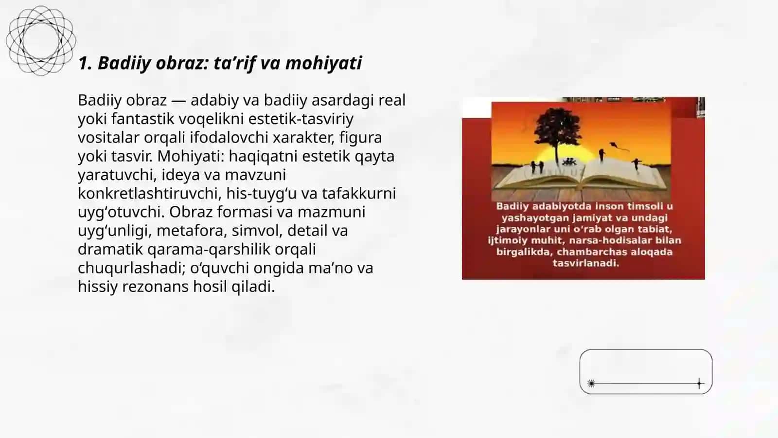 Badiiy obraz va obrazlilik 3