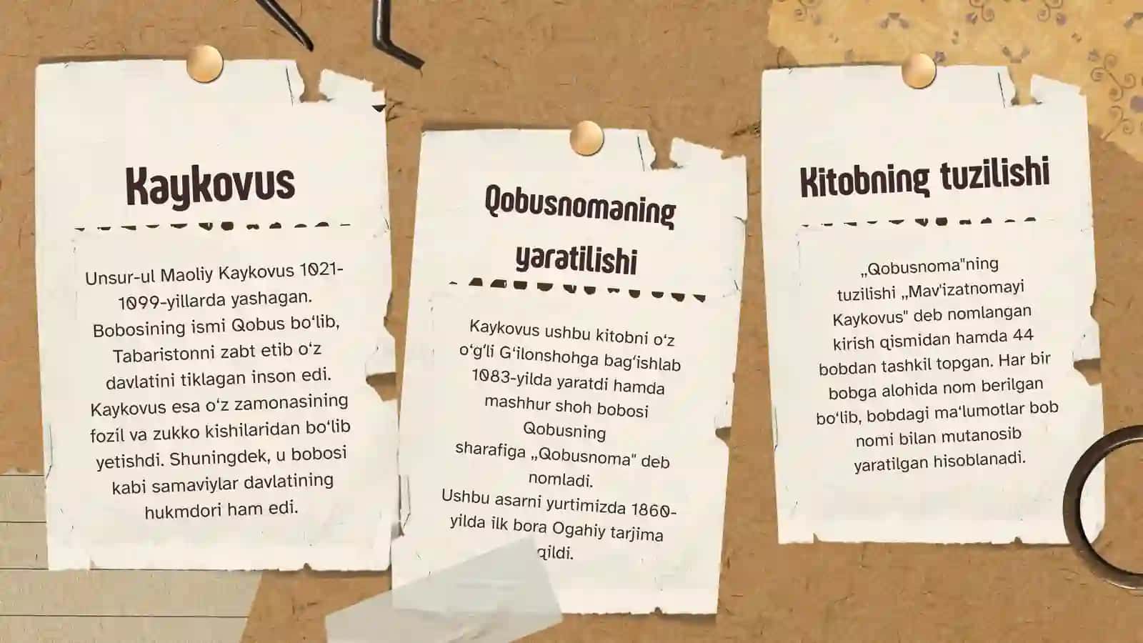 Qobusnoma asarida tarbiyaviy jarayonlar 3